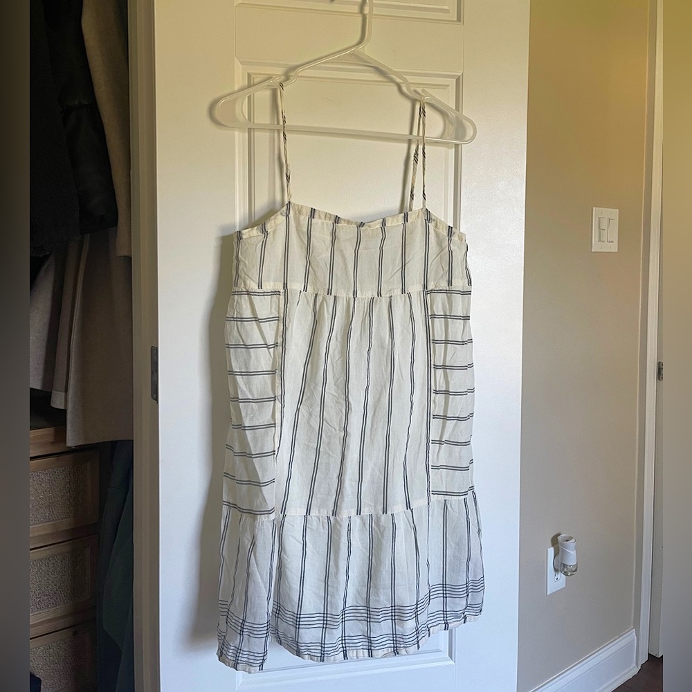 J Crew 100% cotton lined babydoll dress, size S